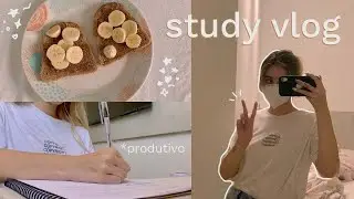 STUDY VLOG | fim de semestre ♡
