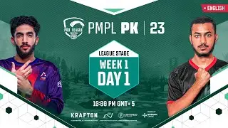 [EN] 2023 PMPL Pakistan Spring | Week 1 Day 1 | Survive to Conquer