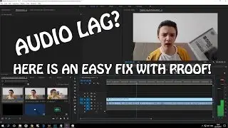 How to fix audio delay / audio out of sync / audio lag in Premiere Pro