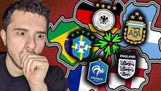 Football Imperialism:🏆 WORLD CUP 🏆(Brazil, Argentina, France, England, Germany)