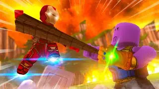 Superhero vs Villains in ROBLOX! (Age of Heroes)