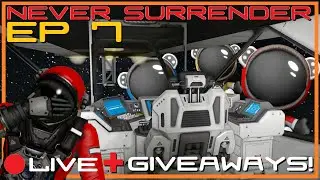 🔴 [SPACE ENGINEERS] NEVER SURRENDER - LIVE Episode 7 - Plushies are BACK! 🔴