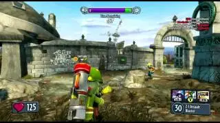 PVZ:Garden Warfare | Gardens & Graveyards Mode on Main Street