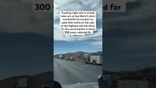 Trucking, The Worst It’s Been ￼In 400 Years #truckers #trucking #truckdriver #cdl #owneroperator