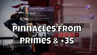 Pinnacles From Primes And Tier 1s Glitch & +3 Pinnacles