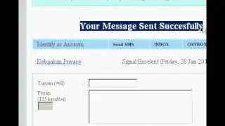SMS gratis via internet dan via Email