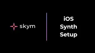 Skym iOS Synth Setup (Use without any other gear)