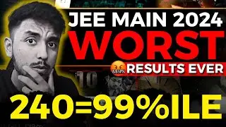 🤬Reality of JEE Main 2024 Result | Heartbreaking ? #iit #iitjee #jee