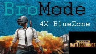 4 Times Bluezone Game - Day 2 of A PUBG A Day