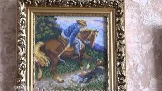 Знатная вышивальщица