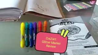 CRAZART Glitter Markers