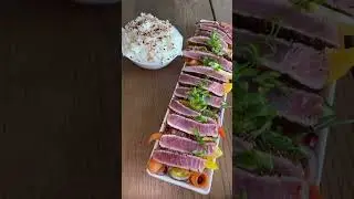 Spice rubbed Fresh Tuna #shorts
