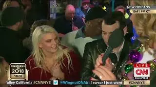 Woman takes Clay Travis challenge, yells 