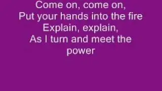 Thirteen Senses - Into the fire (lyrics)