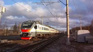 Новый состав ЭП2Д-0065 на Савеловском направлении следует по МЦД-1