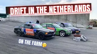 DRIFT В НИДЕРЛАНДАХ ЕСТЬ ! ПЕРВЫЙ ВЫЕЗД НА ДРИФТ БИТВУ. УСТАНОВКА КОВШЕЙ Bimarco В Е36