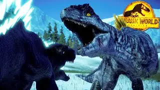 GODZILLA REX vs GIGA!! - Jurassic World Dominion: Evolution 2 (ゴジラ FINAL WARS & Giganotosaurus)