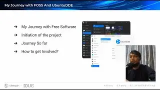 deepin developer user conference - “My Journey with FOSS And UbuntuDDE”