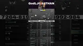 UPDATE 3.6 | GODL JONATHAN SENSITIVITY | JONATHAN SENSITIVITY CODE | JONATHAN CONTROL CODE | BGMI
