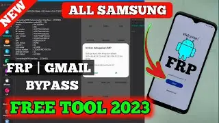 Samsung FRP Bypass 2023 With FRP Tool || Remove Google Account Android 13/12/11 || Gsm x Tool