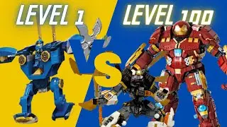 LEGO Mechs Level 1 vs Level 100