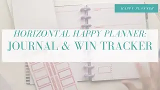 Happy Planner Horizontal | Journal Set up