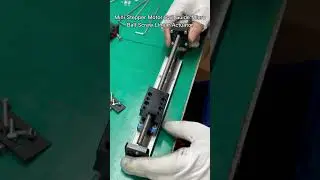 DIY Mini Stepper Motor Rail Guide Micro Ball Screw Linear Actuator