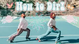 How to DIP | Roller Skate Tutorial | How to lunge | jam skating | rhythm Skating | Groovy Skate Move