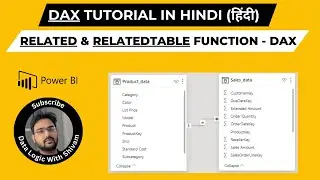 Supercharge Your Data Modeling with RELATED and RELATEDTABLE Functions | Hindi Tutorial
