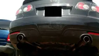 Mazdaspeed 6 catless downpipe and muffler delete
