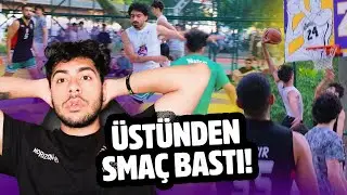 MAÇI İZLEYENLER ÇILDIRDI ! Caddebostan Sokak Basketbolu