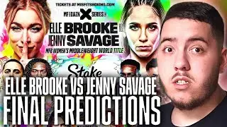 My FINAL Predictions For MISFITS 18... (Elle Brooke VS. Jenny Savage)