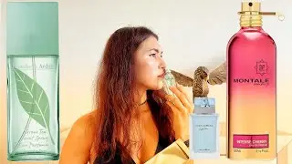Elizabeth Arden-Green tea🌱🍋🙂Montale-Intense Cherry🍒🍒🍒Dolce&Gabbana-Light Blue Eau Intense🍋💦💦парфюм