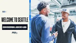 Devon Witherspoon and Jaxon Smith-Njigba Arrive in Seattle | 2023 Seattle Seahawks
