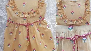 frock design:complete step by step toturial 