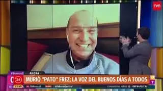 Muere Pato Frez, emblematico locutor del matinal Buenos dias a todos