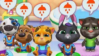 My Talking Tom Friends - NEW UPDATE Episode 9 (iOS,Android) Gameplay Walkthrough (Outfit7) - HD