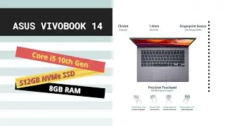 ASUS VivoBook 14 Core i5-1035G1 10th Gen 14