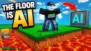THE FLOOR IS AI UNCOPYLOCKED | ROBLOX STUDIO