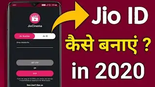How to Create Jio ID and Password | Jio TV Username and Password 2020