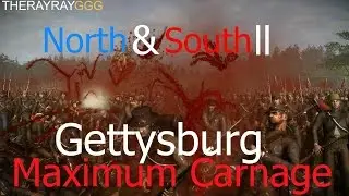 Shogun 2 Civil War North & South 2 MOD{ Gettysburg }Maximum Carnage HD 60fps (PART 1)