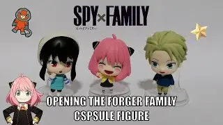 Opening 3 Packet Spy x Family Capsule Figure | King G Boy | Unboxing