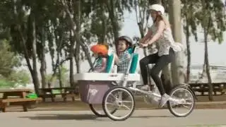 Велосипед коляска для современных родителей