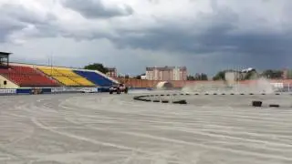 Автобои в Пинске. Разогрев