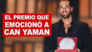 Can Yaman se emociona al recibir hermoso Premio