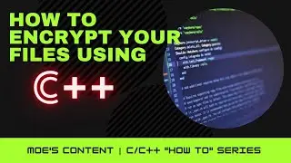Files encryption using C++