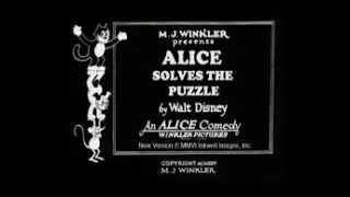 Walt Disney | Alice Solves the Puzzle | Margie Gay