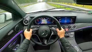 2023 Mercedes Benz E-Class E200 W213 - pov test drive