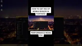 How To Fix PERFORMANCE MODE in FORTNITE! (FIX MOBILE BUILDS) 