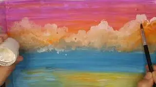 Рисуем гуашью Флориду